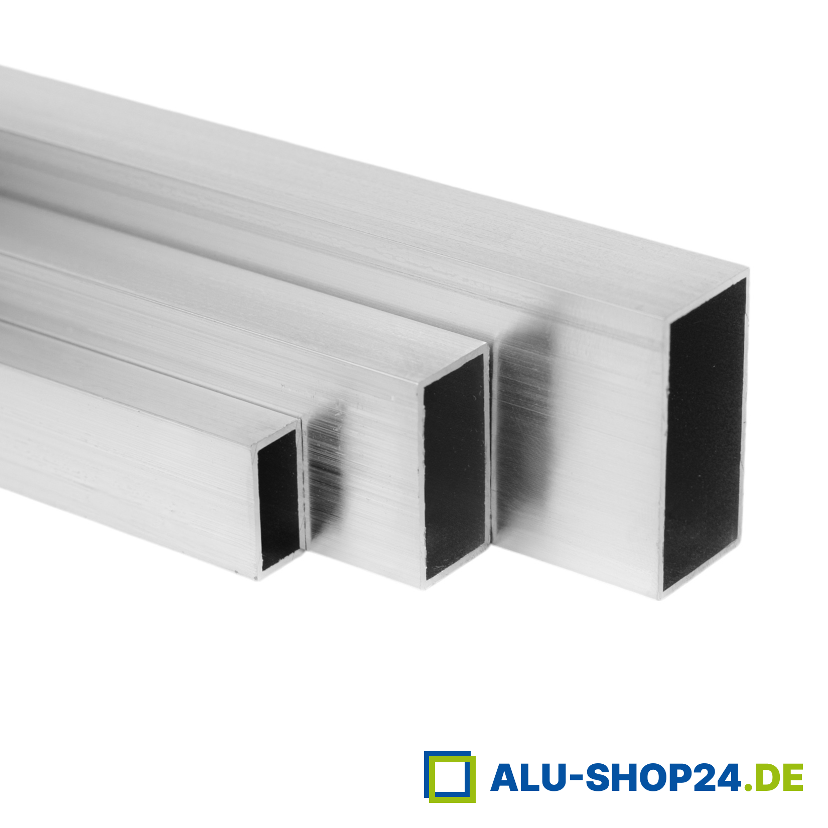Alu Rechteckrohr 20x40x1mm 1000mm