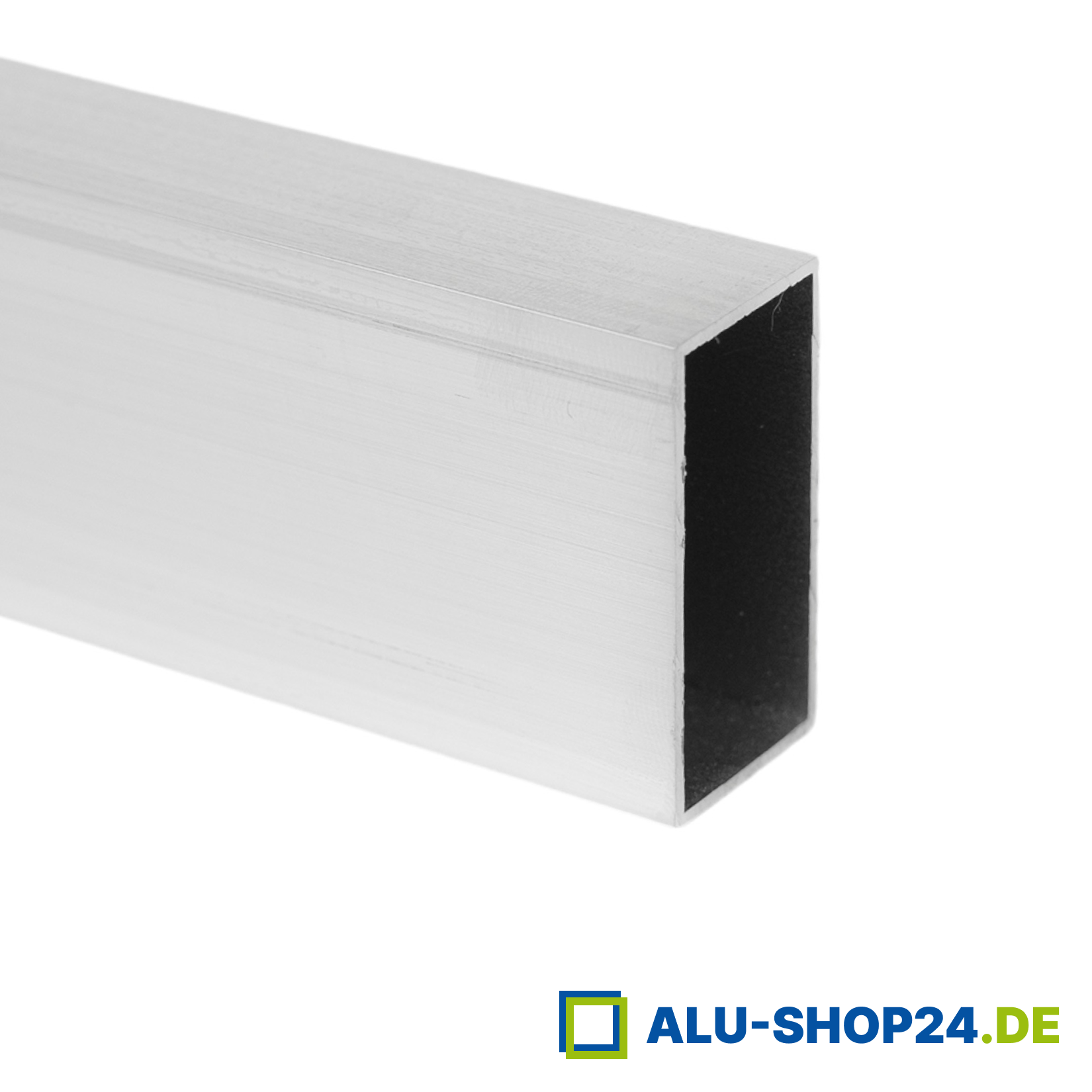 Alu Rechteckrohr 10x20x1mm 1000mm Alu Rechteckrohr 10x20x1mm 1000mm